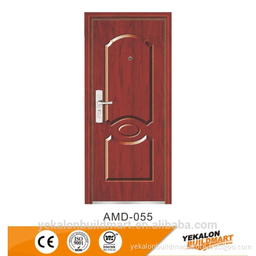 Yekalon AMD-054 melamine finish Armored Main gate steel security door